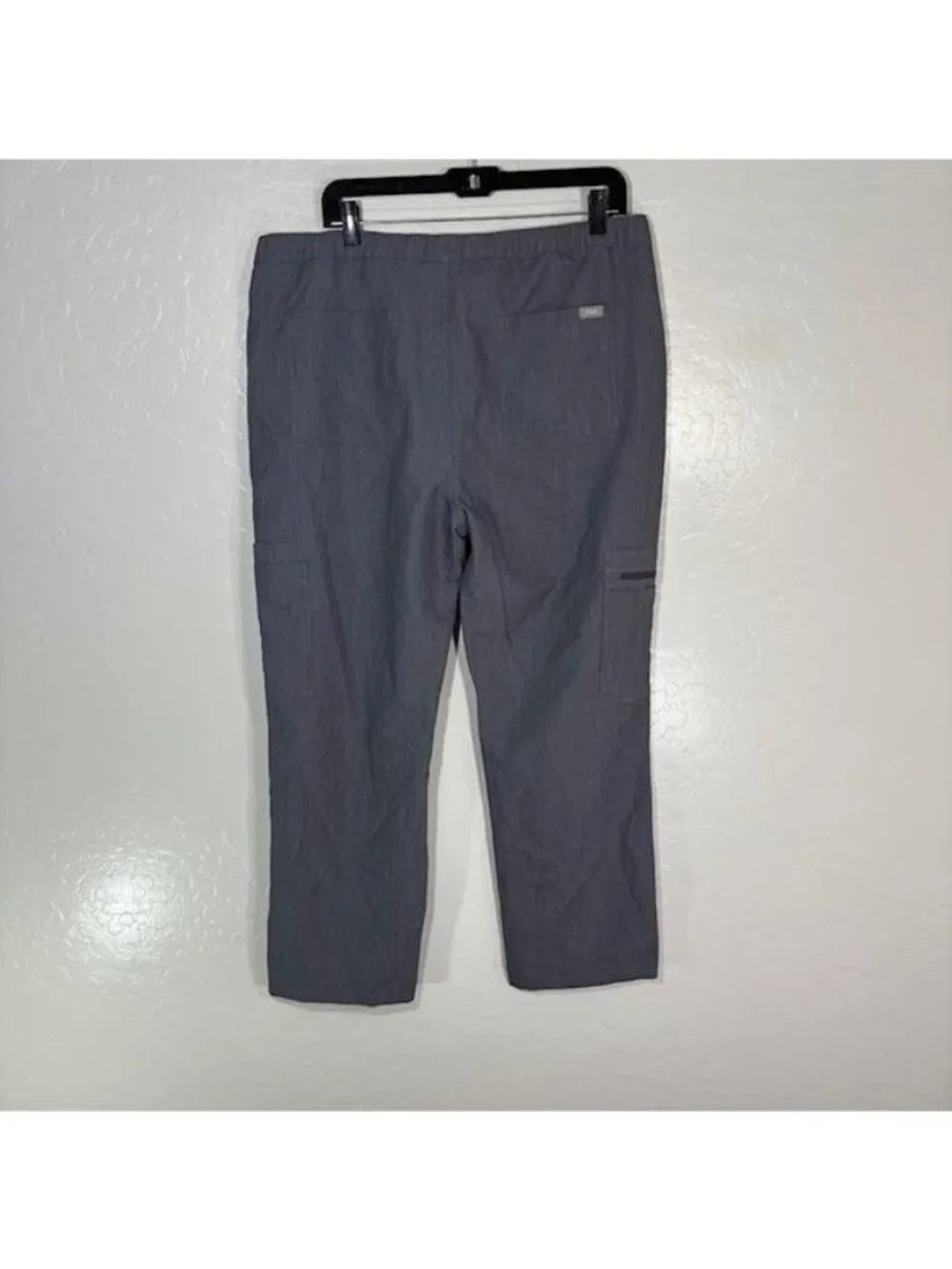 FIGS Scrub Pants Mens Large Gray Cairo Technical Collection Cargo Pockets TM3001